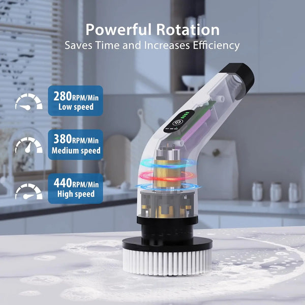PowerSpin Cordless Scrubber